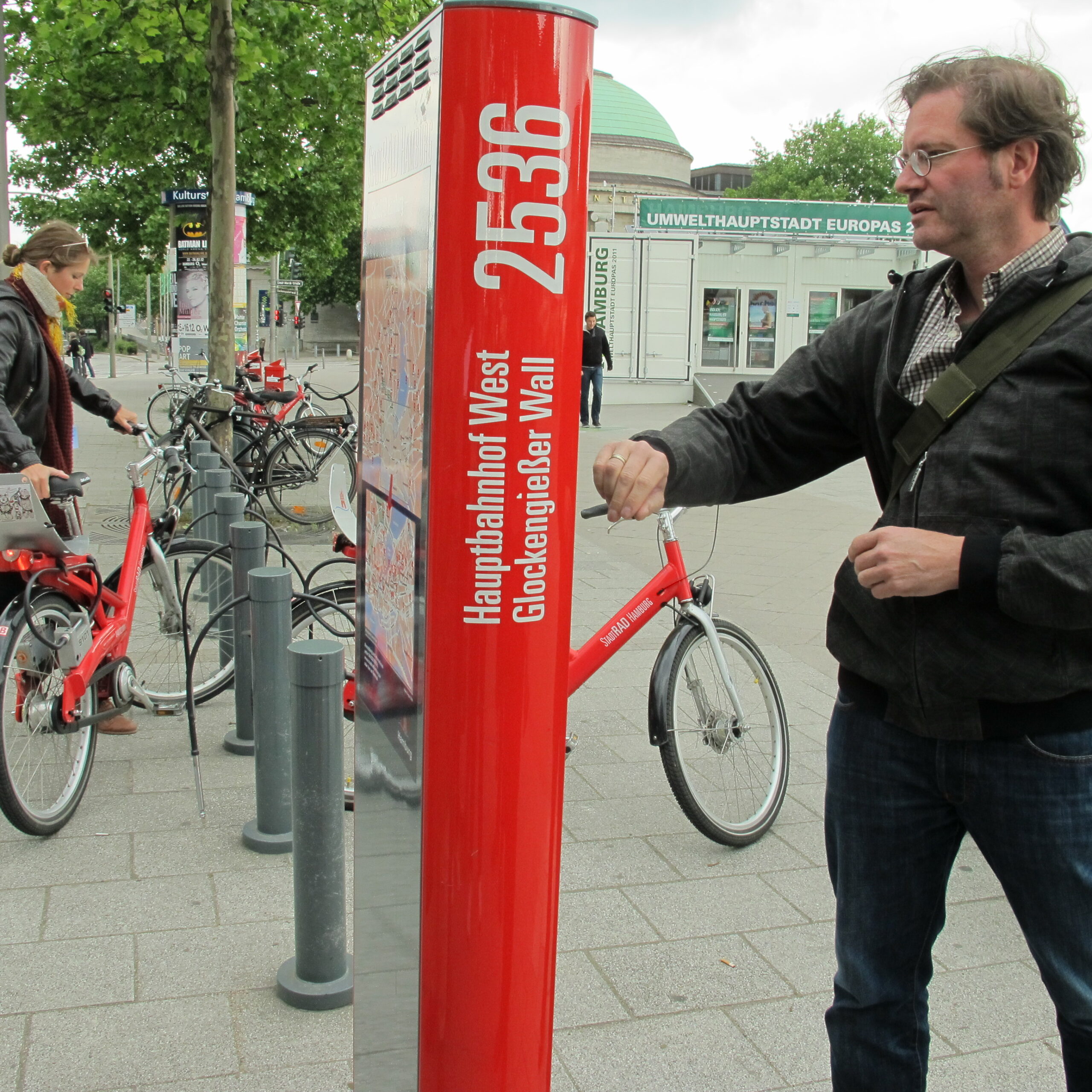 Bycykler i Hamburg